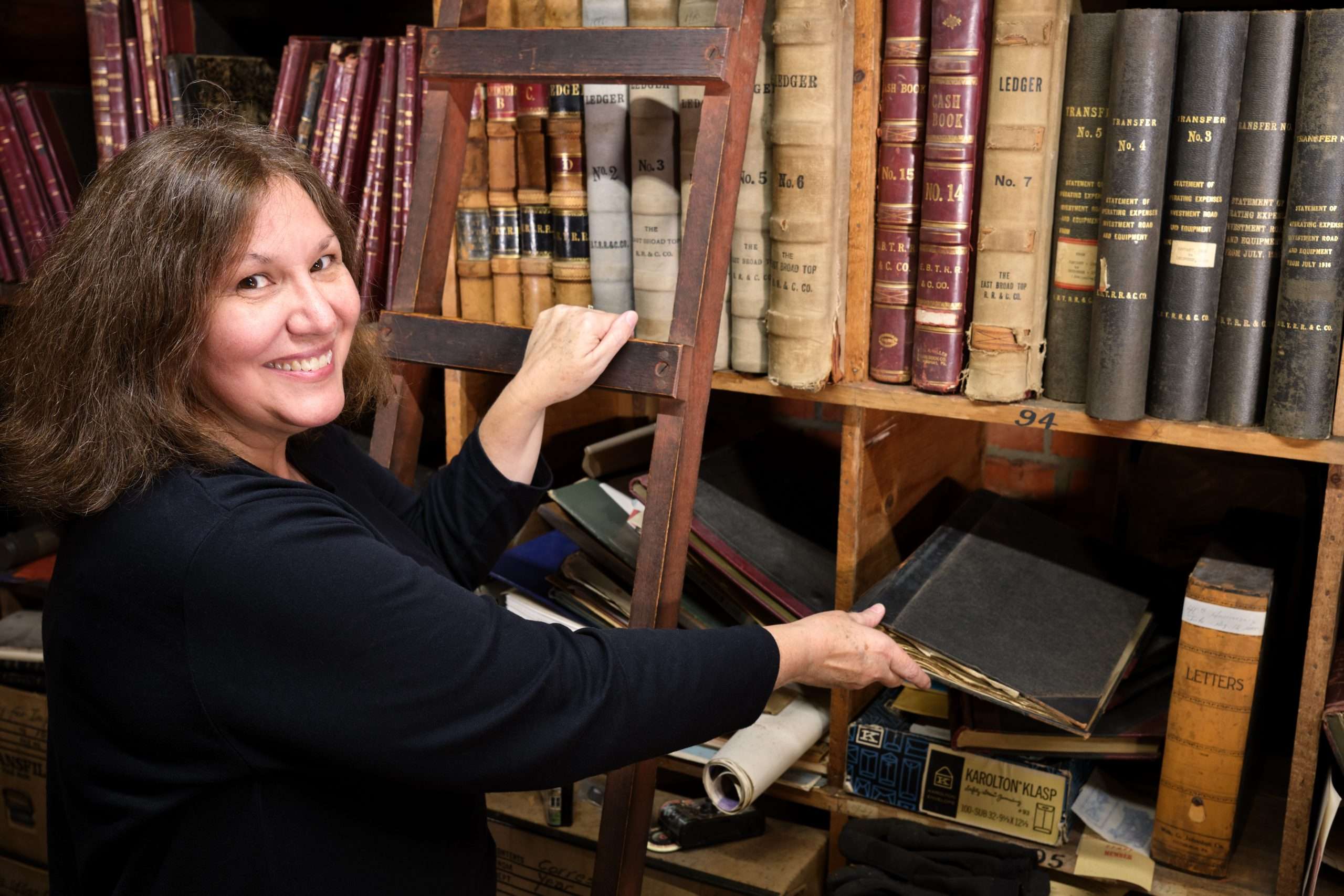 Read more about the article Archives Team Begins Work at East Broad Top Railroad